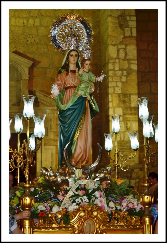 Conmemoración del 75º aniversario de la llegada de la Virgen del Rosario a El Provencio