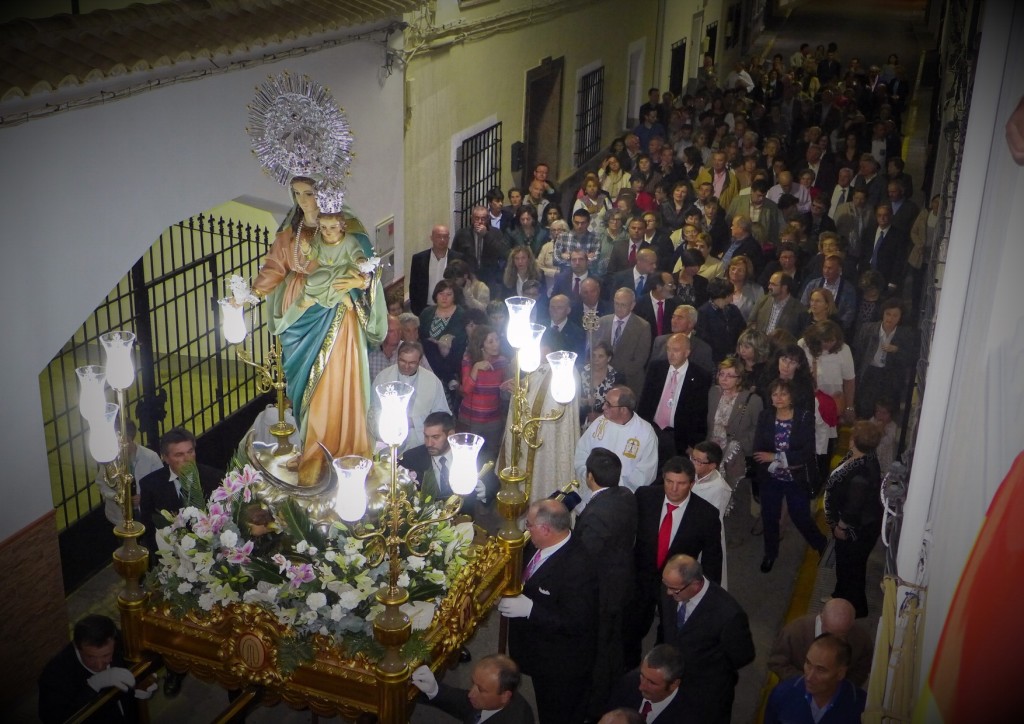 Vídeo-resumen de la procesión del 75º aniversario de la llegada de la Virgen del Rosario
