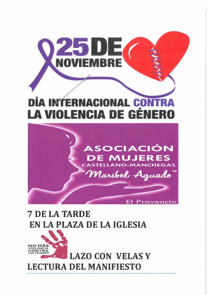 Día Internacional contra la violencia de género y charla informativa de AMAC