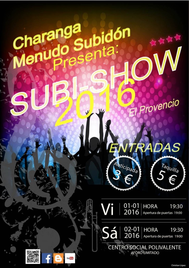¡Comencemos el nuevo año con SUBI-SHOW!
