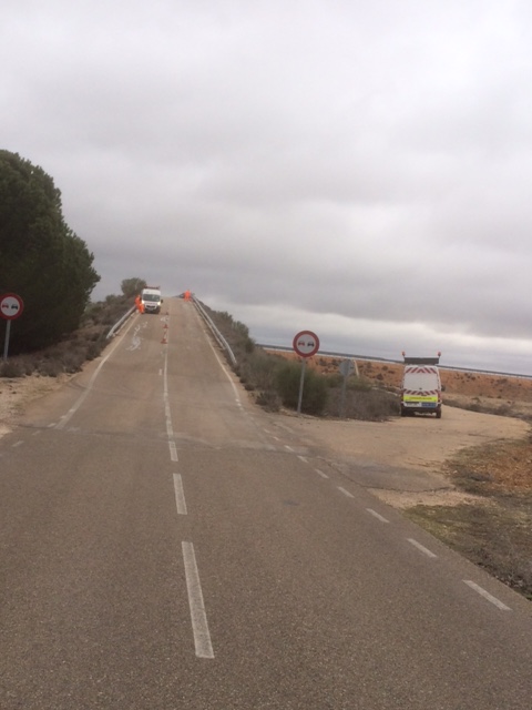 Ya han comenzado las obras de arreglo y mantenimiento de los tableros sobre los puentes de la AP-36