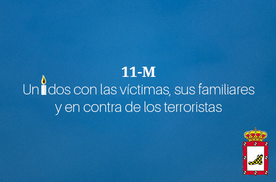Unidos con las víctimas, sus familiares y en contra de los terroristas