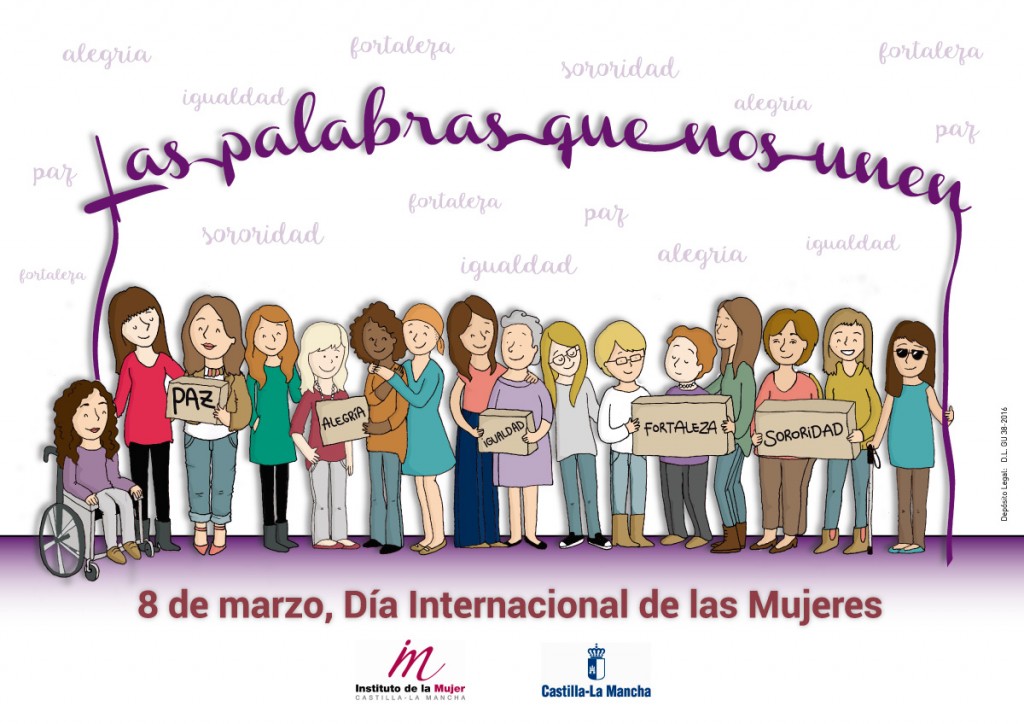 Hoy día 8 de marzo, Día Internacional de la Mujer: felicidades a todas las provencianas