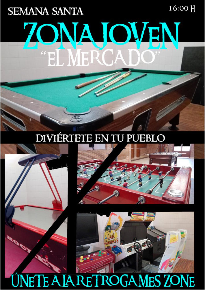 La ZONA JOVEN EL MERCADO abrirá también sus puertas durante esta Semana Santa