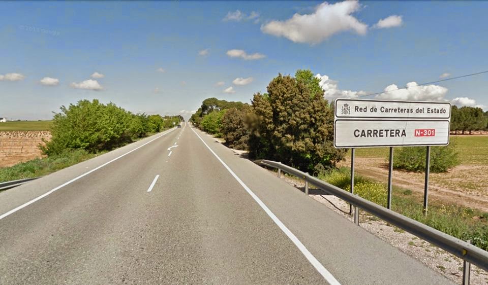 Visita de Carlos Celaya, jefe de la Unidad de Carreteras del Estado en Cuenca