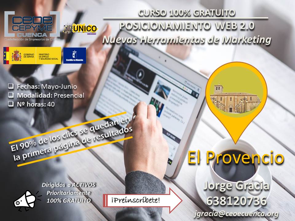 Cursos Primavera/Verano 2016 de CEOE CEPYME