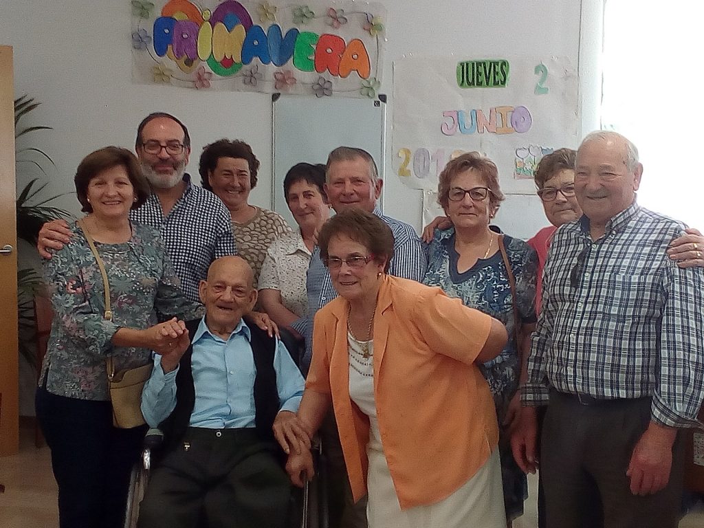 Felicidades a don Amalio Jiménez Gabaldón por su 100º cumpleaños