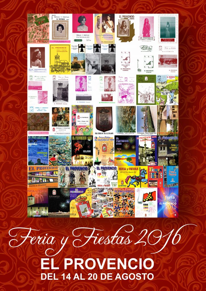 Resuelto el concurso del cartel anunciador de la «Feria y fiestas 2016» de El Provencio