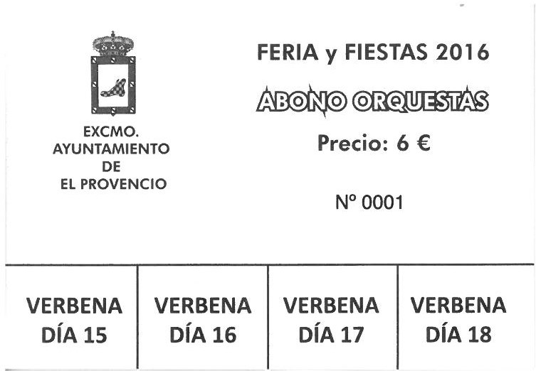 Mañana se pondrán a la venta los ABONOS DE ORQUESTAS para esta Feria y fiestas 2016