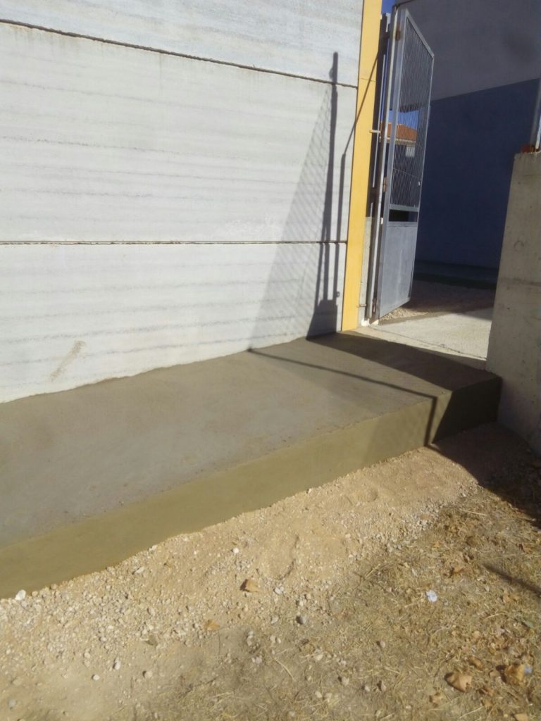 Nuestro Excmo. Ayuntamiento continúa con la supresión de las barreras arquitectónicas en El Provencio