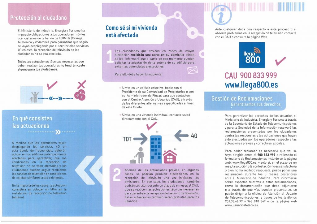 Las redes 4G llegan a El Provencio: cómo solucionar los problemas en la recepción de la señal de TDT