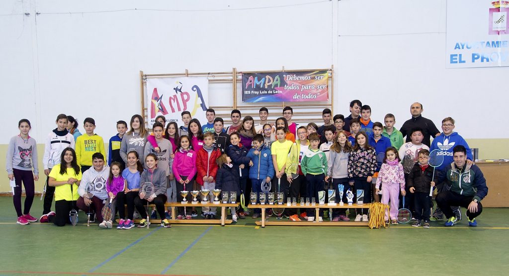 Vídeo e imágenes del IV TORNEO DE BÁDMINTON PROVEN-FRAY (23/12/2016)