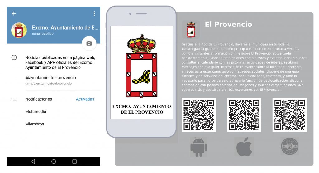 ¡Ya son 900 los usuarios que se han descargado la APP EL PROVENCIO y 55 los suscritos a nuestro canal de Telegram!
