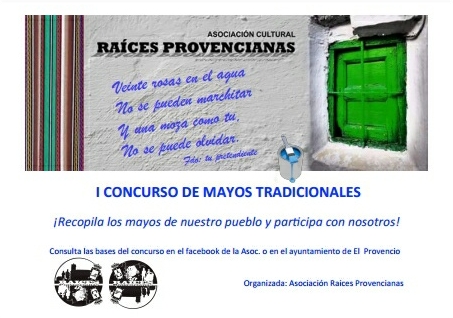 La Asociación Cultural Raíces Provencianas convoca el I CONCURSO DE MAYOS TRADICIONALES