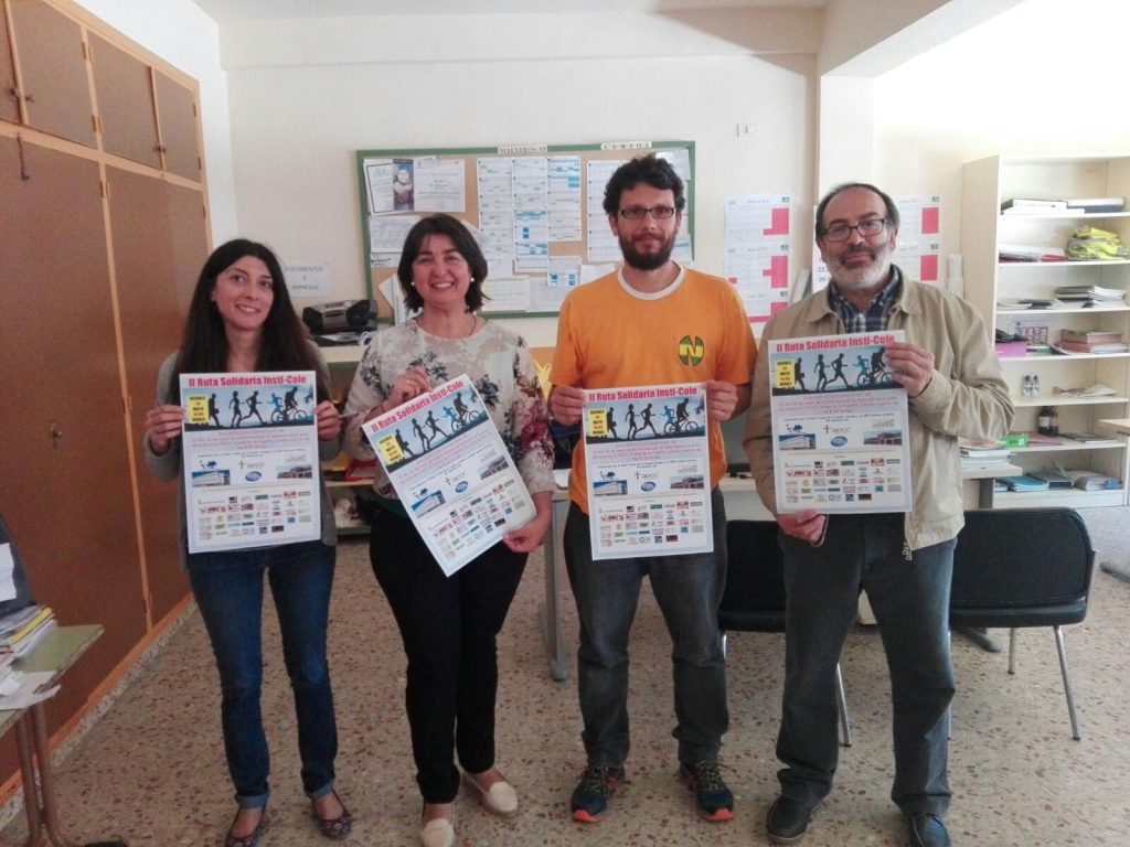 Presentado el cartel de la II RUTA SOLIDARIA INSTI-COLE que se celebrará el próximo viernes día 26 de mayo