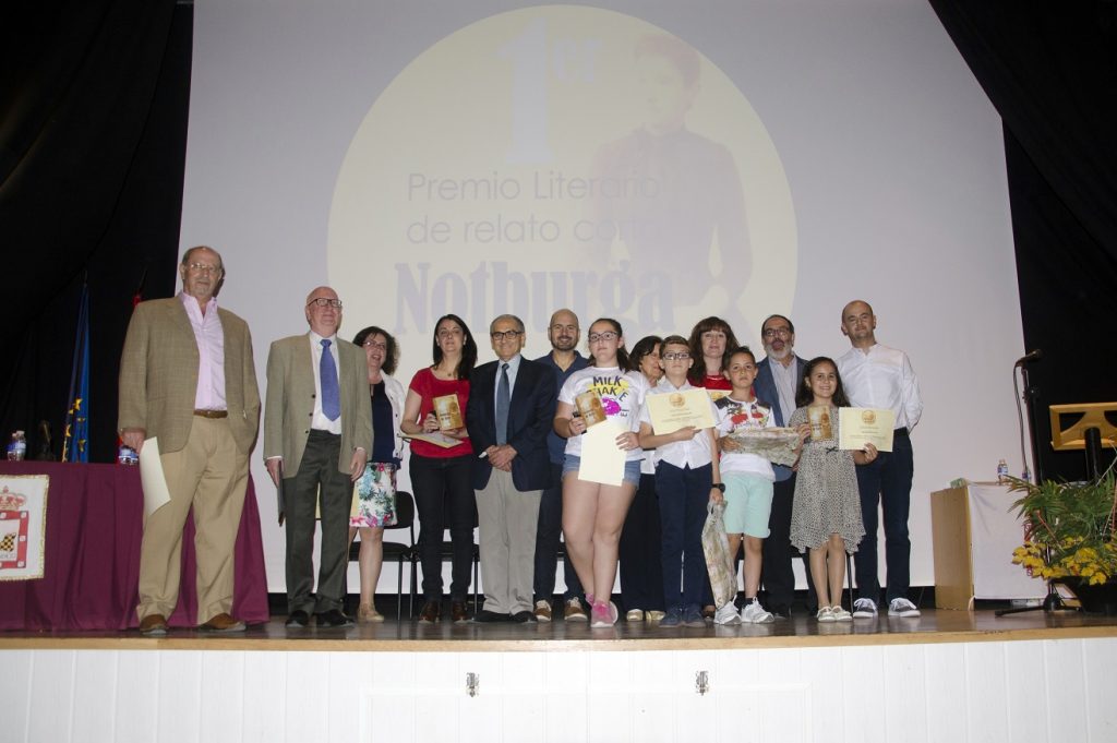 Vídeo de la ceremonia de entrega de galardones del I PREMIO LITERARIO DE RELATO CORTO «NOTBURGA DE HARO» (31/05/2017)