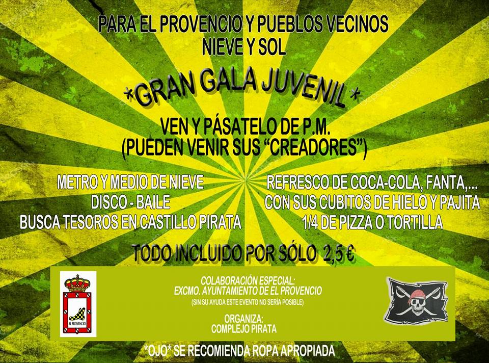 El próximo día 5 de agosto, dirigido para los más pequeños de la casa, ¡GRAN GALA JUVENIL!