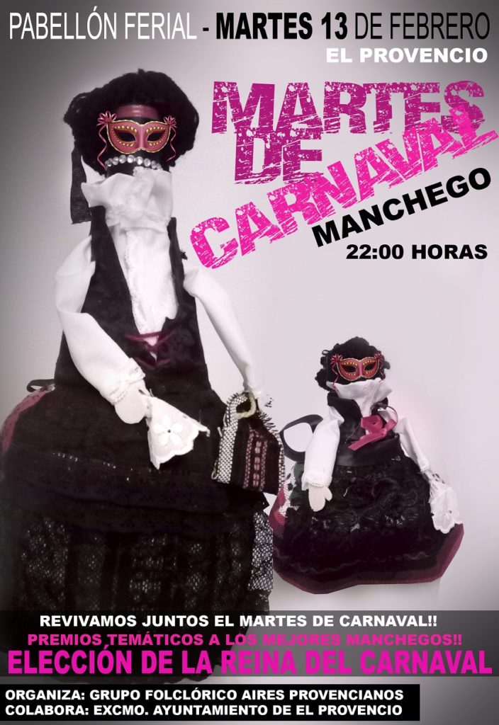 Programación del Carnaval 2018 para mañana martes día 13 de febrero