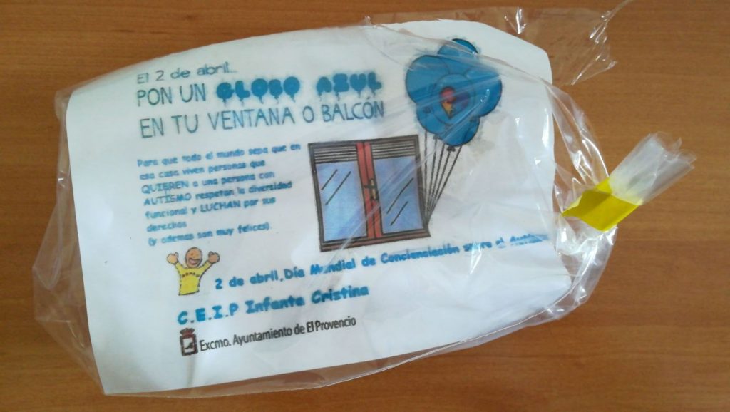 Manifiesto del Excmo. Ayuntamiento de El Provencio en el Día Mundial de Concienciación sobre el Autismo