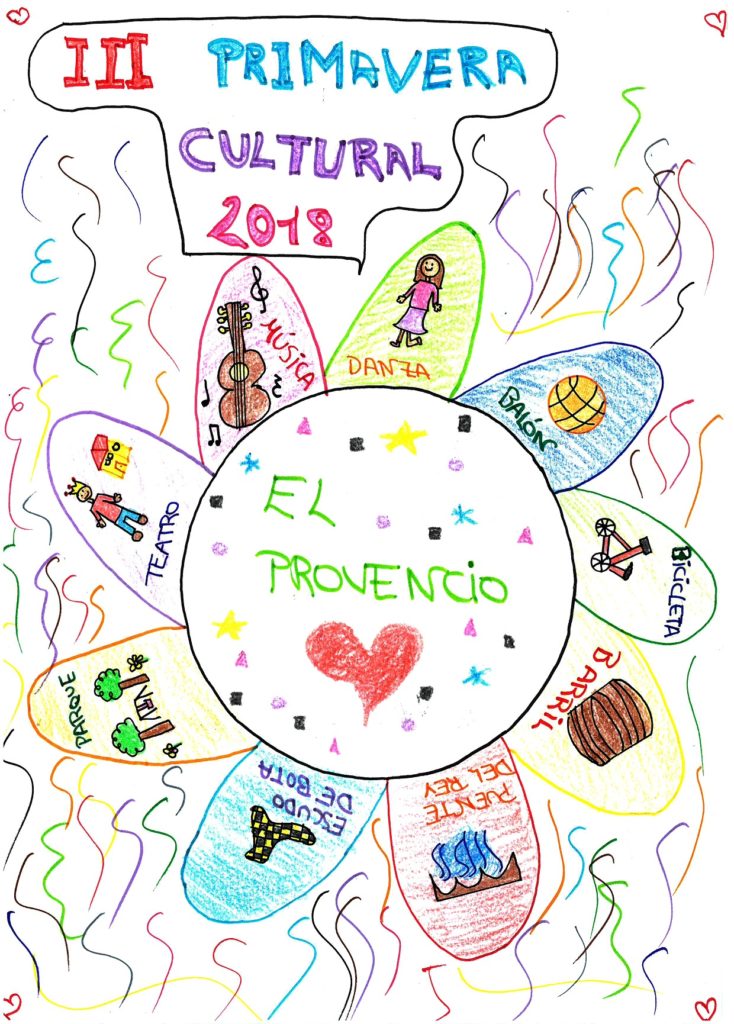 Ganadora del concurso del cartel anunciador de la «III PRIMAVERA CULTURAL 2018»