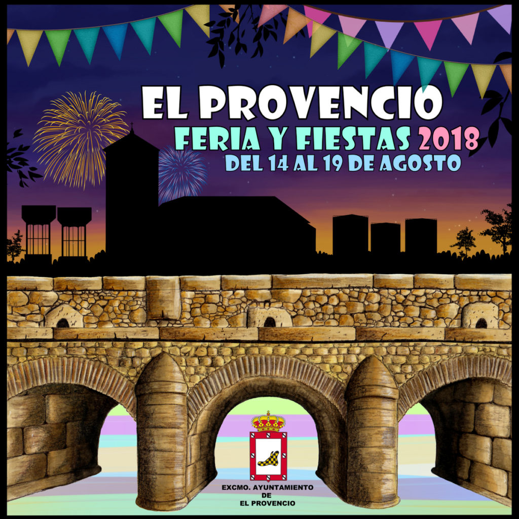 Resuelto el concurso del cartel anunciador de la «Feria y fiestas 2018» de El Provencio