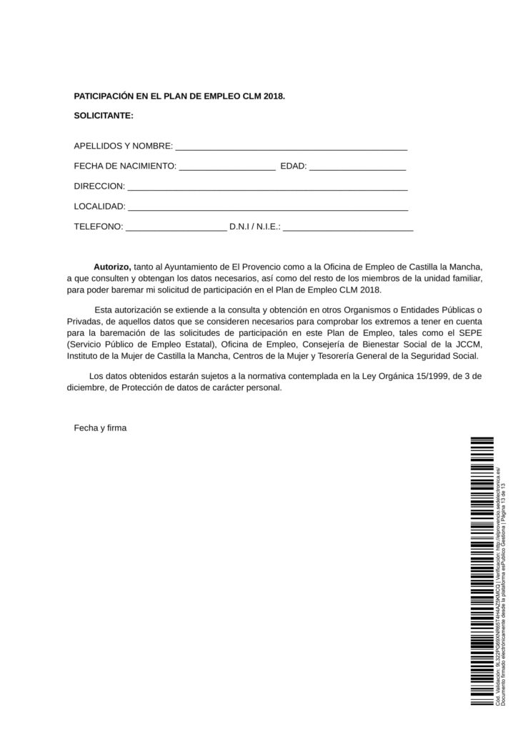 CONVOCATORIA PÚBLICA Y BASES  PARA LA SELECCIÓN DE TRABAJADORES EN RÉGIMEN LABORAL TEMPORAL, ESPECIALMENTE PARADAS DE LARGA DURACIÓN Y EN SITUACIÓN DE EXCLUSIÓN SOCIAL, COFINANCIADA POR EL FONDO SOCIAL EUROPEO.